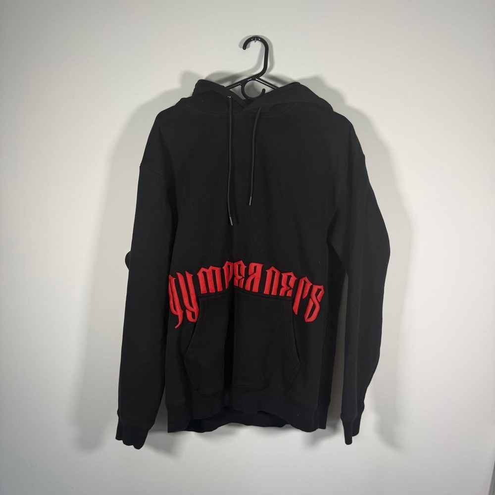 Gymreapers black and red graphic hoodie